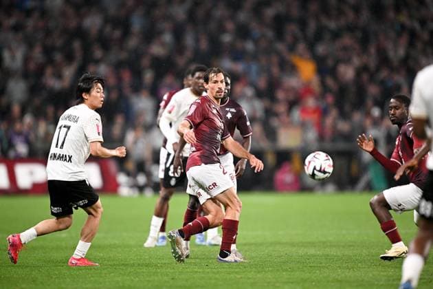 FC Metz v Stade de Reims - Playoffs Ligue 1 McDonald s Ligue 2 BKT 2024 2025, first leg 21 Benjamin STAMBOULI (fcm) during the playoffs match between Metz and Reims at Stade Saint-Symphorien on May 21, 2025 in Metz, France. Metz France  Copyright: xFEPx 776325767