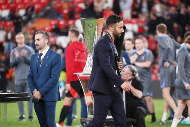 Ruben Amorim (ManU), MAY 21, 2025 - Football Soccer : Ruben Amorim dejected after lossing UEFA Europa League Final match between Tottenham Hotsupr FC 1-0 Manchester United, ManU FC at the Estadio San Mames in Bilbao, Spain. Noxthirdxpartyxsales  (291374445)