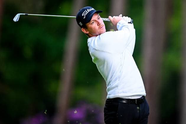 Soudal Open DP World Tour 22 05 2025 SCHILDE, BELGIUM - MAY 22 : Hillier Daniel (NZL) in action during day one of the Soudal Open DP World Tour Golf at Rinkven International Golf Club on May 22, 2025 in Schilde, Belgium, 22 05 2025  Copyright: xTomasxSiskx
