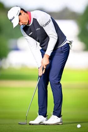 Soudal Open DP World Tour 22 05 2025 SCHILDE, BELGIUM - MAY 22 : Manassero Matteo (ITA) in action during day one of the Soudal Open DP World Tour Golf at Rinkven International Golf Club on May 22, 2025 in Schilde, Belgium, 22 05 2025  Copyright: xTomasxSiskx