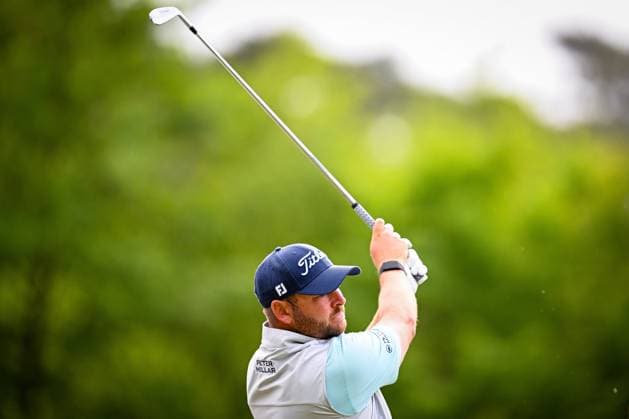 Soudal Open DP World Tour 22 05 2025 SCHILDE, BELGIUM - MAY 22 : Smith Jordan (ENG) in action during day one of the Soudal Open DP World Tour Golf at Rinkven International Golf Club on May 22, 2025 in Schilde, Belgium, 22 05 2025  Copyright: xTomasxSiskx