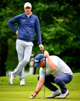 Soudal Open DP World Tour 22 05 2025 SCHILDE, BELGIUM - MAY 22 : Colsaerts Nicolas (BEL) in action during day one of the Soudal Open DP World Tour Golf at Rinkven International Golf Club on May 22, 2025 in Schilde, Belgium, 22 05 2025  Copyright: xTomasxSiskx