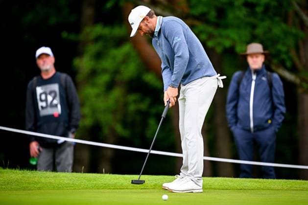 Soudal Open DP World Tour 22 05 2025 SCHILDE, BELGIUM - MAY 22 : Luiten Joost (NED) in action during day one of the Soudal Open DP World Tour Golf at Rinkven International Golf Club on May 22, 2025 in Schilde, Belgium, 22 05 2025  Copyright: xTomasxSiskx