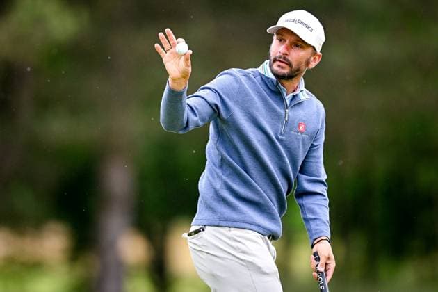 Soudal Open DP World Tour 22 05 2025 SCHILDE, BELGIUM - MAY 22 : Luiten Joost (NED) in action during day one of the Soudal Open DP World Tour Golf at Rinkven International Golf Club on May 22, 2025 in Schilde, Belgium, 22 05 2025  Copyright: xTomasxSiskx