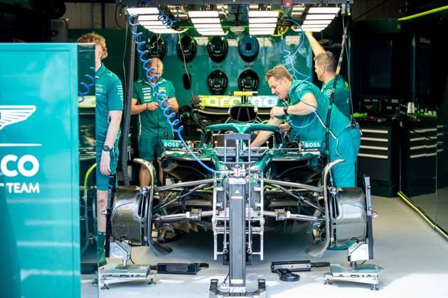 Formel1 GP Monaco Donnerstag, 22.05.2025 Aston Martin Aramco F1 Team; Formel1 GP Monaco Donnerstag, 22.05.2025 Copyright: xBEAUTIFULxSPORTS Erlhofx