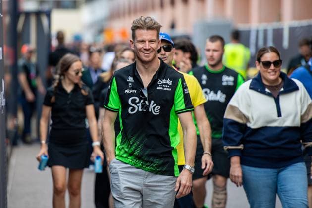 Formel1 GP Monaco Donnerstag, 22.05.2025 Nico Hülkenberg 27, Stake F1 Team Kick Sauber; Formel1 GP Monaco Donnerstag, 22.05.2025 Copyright: xBEAUTIFULxSPORTS Erlhofx