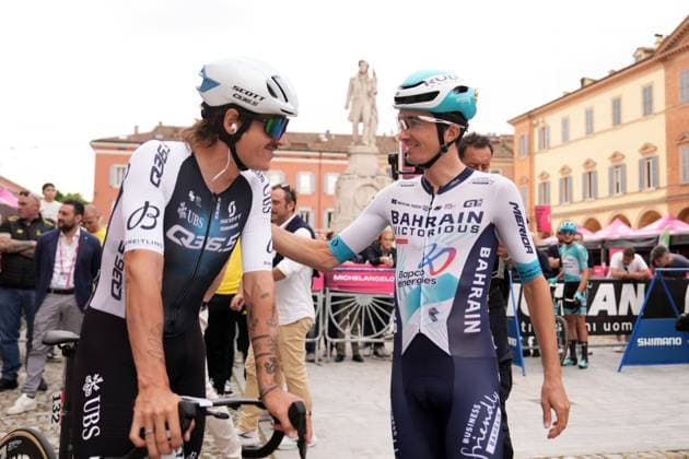 Azparren Irurzun Xabier Mikel of Q36.5 Pro Cycling Team during the stage 12 of the Giro d™Italia from Modena to Viadana (Oglio-Po), Italy - Thursday, May 22, 2025. - cycling.  Copyright: xMassimoxPaolone LaPressex
