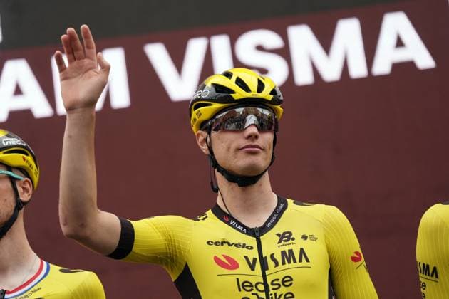 Kooij Olav of Team Visma Lease A Bike during the stage 12 of the Giro d™Italia from Modena to Viadana (Oglio-Po), Italy - Thursday, May 22, 2025. - cycling.  Copyright: xFabioxFerrari LaPressex