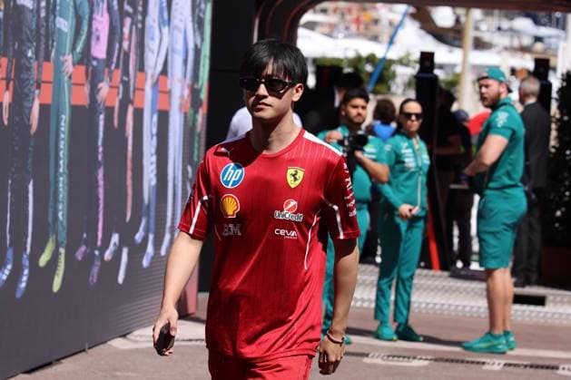Zhou Guanyu (Scuderia Ferrari HP, Ersatzfahrer), Media Day, MCO, Formel 1 Weltmeisterschaft, Tagheuer Monaco Grand Prix, 22.05.2025 ITA, Formel 1 Weltmeisterschaft, Monaco Grand Prix, 22.05.2024 Monaco Copyright: xEibner-Pressefoto AnnikaxGrafx EP_AGF