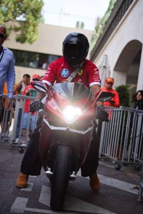 Lewis Hamilton (Scuderia Ferrari HP, 44), Media Day, MCO, Formel 1 Weltmeisterschaft, Tagheuer Monaco Grand Prix, 22.05.2025 ITA, Formel 1 Weltmeisterschaft, Monaco Grand Prix, 22.05.2024 Monaco Copyright: xEibner-Pressefoto AnnikaxGrafx EP_AGF