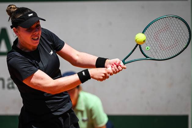 May 22, 2025, Paris, France, France: Talia GIBSON of Australia during the fourth qualifying day of Roland-Garros 2025, French Open 2025, Grand Slam tennis tournament at Roland-Garros Stadium on May 22, 2025 in Paris, France. Paris France - ZUMAm308 20250522_zsp_m308_023 Copyright: xMatthieuxMirvillex