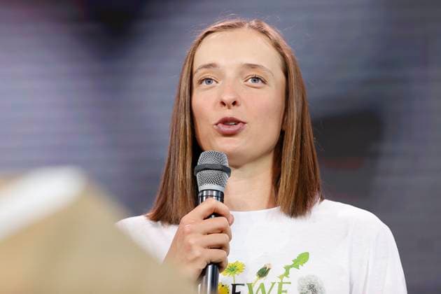 May 22, 2025, Paris, Paris, France: Iga AÅ¡wiÄ¦tek during the draw of the tennis Grand Slam of Roland Garros 2025, at Roland Garros Stadium - on May 22 2025.Paris - France Paris France - ZUMAb253 20250522_zsp_b253_041 Copyright: xLoicxBaratouxx