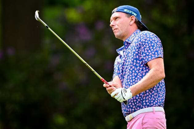 Soudal Open DP World Tour 22 05 2025 SCHILDE, BELGIUM - MAY 22 : Siem Marcel (GER) in action during day one of the Soudal Open DP World Tour Golf at Rinkven International Golf Club on May 22, 2025 in Schilde, Belgium, 22 05 2025  Copyright: xTomasxSiskx