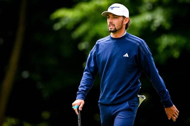 Soudal Open DP World Tour 22 05 2025 SCHILDE, BELGIUM - MAY 22 : Penge Marco (ENG) in action during day one of the Soudal Open DP World Tour Golf at Rinkven International Golf Club on May 22, 2025 in Schilde, Belgium, 22 05 2025  Copyright: xTomasxSiskx