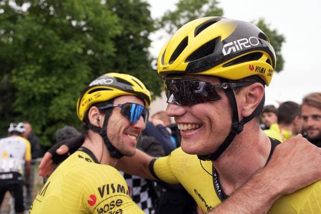 Kooij Olav of Team Visma Lease A Bike winner of the stage during the stage 12 of the Giro d™Italia from Modena to Viadana (Oglio-Po), Italy - Thursday, May 22, 2025. - cycling.  Copyright: xMarcoxAlpozzi LaPressex
