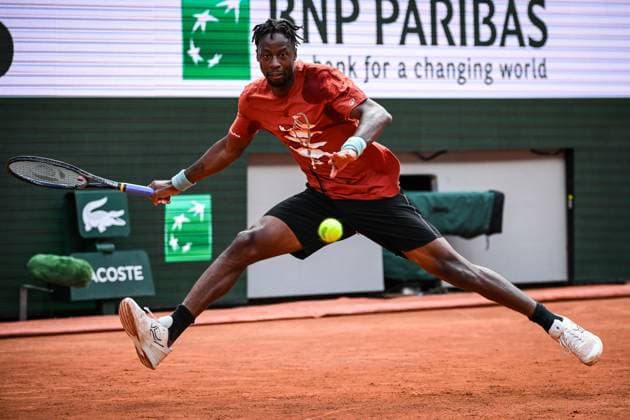 May 22, 2025, Paris, France, France: Gael MONFILS of France during a training session of Roland-Garros 2025, French Open 2025, Grand Slam tennis tournament at Roland-Garros Stadium on May 22, 2025 in Paris, France. Paris France - ZUMAm308 20250522_zsp_m308_064 Copyright: xMatthieuxMirvillex