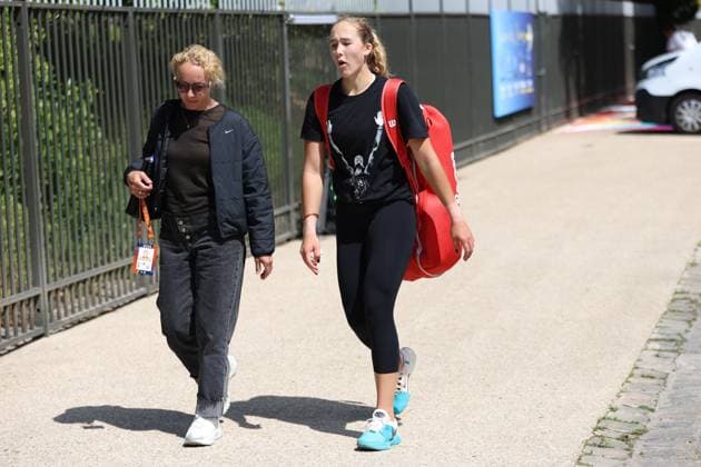 Roland Garros 2025 Mirra Andreeva during training before Roland Garros 2025 tennis tournament in Paris France on 22 May 2025. Paris France  Copyright: xFotoxOlimpikx originalFilename:jastrzebowski-rolandga250522_npMbN.jpg