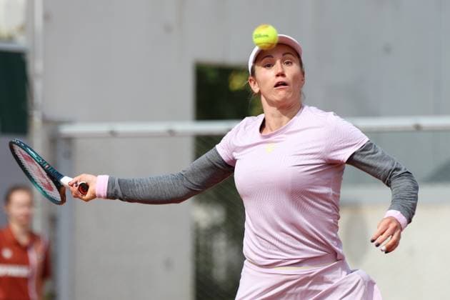 Roland Garros 2025 Katarzyna Kawa during qualifications for Roland Garros 2025 tennis tournament in Paris France on 22 May 2025. Paris France  Copyright: xFotoxOlimpikx originalFilename:jastrzebowski-rolandga250522_npy7G.jpg