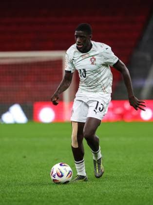 May 22, 2025, Tirana, Tirana, Albania: Daniel Banjaqui of Portugal in action during the UEFA European Under-17 Championship 2024 25 Group A match between France and Portugal on 22 May, 2025 in Tirana, Albania. Tirana Albania - ZUMAb266 20250522_zip_b266_003 Copyright: xArmandoxBabanix
