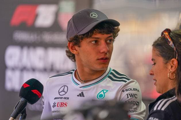 MOTORI - Formula 1 - TAG Heuer Grand Prix de Monaco 2025 - Practice 1 & 2 Andrea Kimi Antonelli (ITA) - Mercedes-AMG PETRONAS F1 Team - Mercedes W16 - Mercedes E Performance in the paddock of the Formula 1 Tag Heurer Grand Prix de Monaco 2025 at Monte Carlo (MC), may 23-25 2025 Monaco  Copyright: xIPAxSport ABACAx