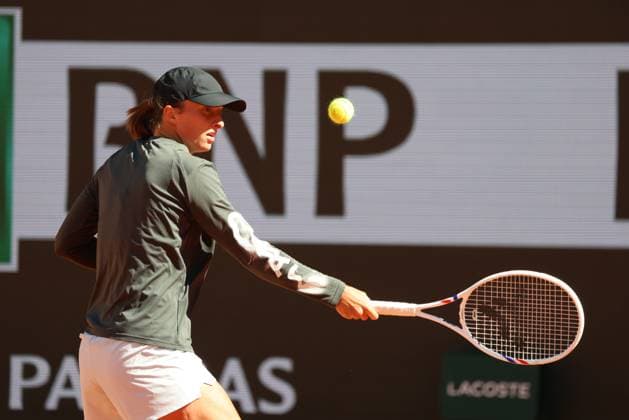 ROLAND GARROS 2025 Thierry Larret MAXPPP - PARIS (75) 23 05 2025 Thierry Larret Maxppp. Tennis. Roland Garros 2025. Internationaux de France de tennis. Stade Roland Garros, Paris (75). Le 23 mai 2025. Entrainement Iga SWIATEK vs Daria KASATRINA. training session PARIS (75) STADE ROLAND GARROS PARIS ILE DE FRANCE FRANCE  Copyright: xMAXPPPxThierryxLarretx TLR202505238451 TLR202505238451