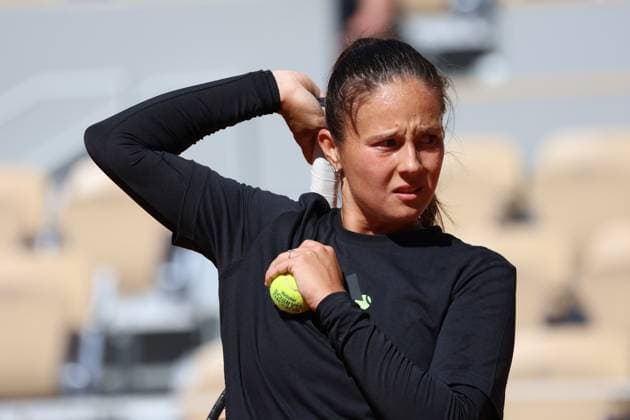 ROLAND GARROS 2025 Thierry Larret MAXPPP - PARIS (75) 23 05 2025 Thierry Larret Maxppp. Tennis. Roland Garros 2025. Internationaux de France de tennis. Stade Roland Garros, Paris (75). Le 23 mai 2025. Entrainement Iga SWIATEK vs Daria KASATRINA. training session PARIS (75) STADE ROLAND GARROS PARIS ILE DE FRANCE FRANCE  Copyright: xMAXPPPxThierryxLarretx TLR202505238458 TLR202505238458
