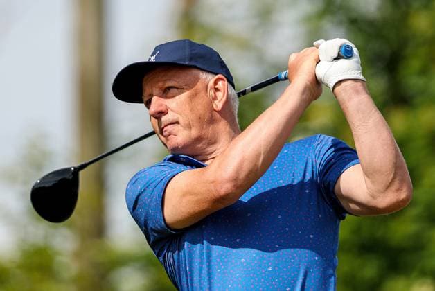 REPRO FREE *PRESS RELEASE NO REPRODUCTION FEE* EDITORIAL USE ONLY Irish Senior Men s Amateur Open, Naas Golf Club, Naas 23 5 2025 Karl Bornemann Karl Bornemann 23 5 2025  Copyright: x INPHO BenxBradyx BB3_2064