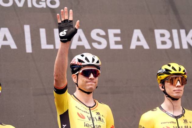 Van Aert Wout of Team Visma Lease A Bike during the stage 13 of the Giro d™Italia from Rovigo to Vicenza, Italy - Friday, May 23, 2025. - cycling.  Copyright: xMassimoxPaolone LaPressex