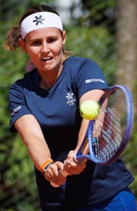 Belgian Greet Minnen pictured in action during the morning training session at the Roland Garros French Open tennis tournament, in Paris, France, Friday 23 May 2025. This year s tournament takes place from 19 May to 08 June. BENOITxDOPPAGNE  x124936605x