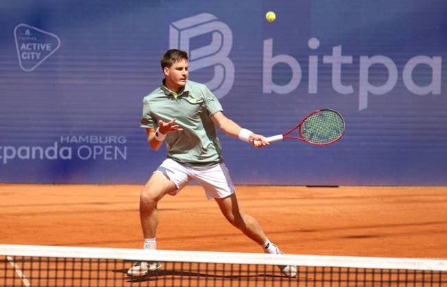 ATP, Tennis Herren 500, Bitpanda Hamburg Open, Halbfinale im Doppel: Henry Patten (Großbritannien).