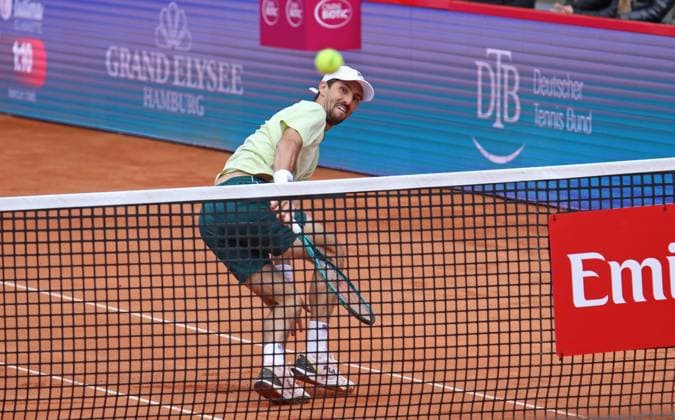ATP, Tennis Herren 500, Bitpanda Hamburg Open, Halbfinale im Doppel: Andres Molteni (Argentinien).
