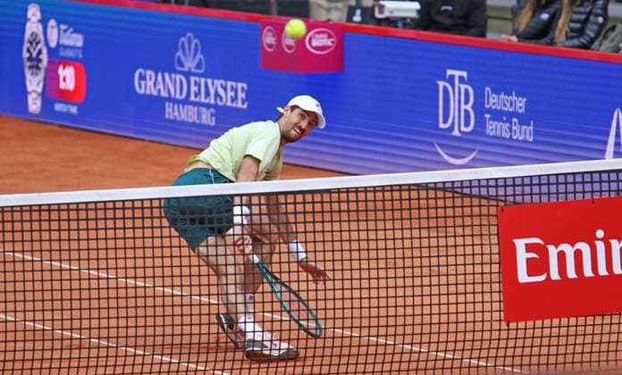 ATP, Tennis Herren 500, Bitpanda Hamburg Open, Halbfinale im Doppel: Andres Molteni (Argentinien).