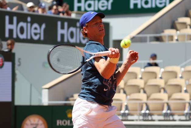 ROLAND GARROS 2025 Thierry Larret MAXPPP - PARIS (75) 23 05 2025 Thierry Larret Maxppp. Tennis. Roland Garros 2025. Internationaux de France de tennis. Stade Roland Garros, Paris (75). Le 23 mai 2025. Entrainement Jannik SINNER vs Casper RUUD PARIS (75) STADE ROLAND GARROS PARIS ILE DE FRANCE FRANCE  Copyright: xMAXPPPxThierryxLarretx TLR202505239025 TLR202505239025