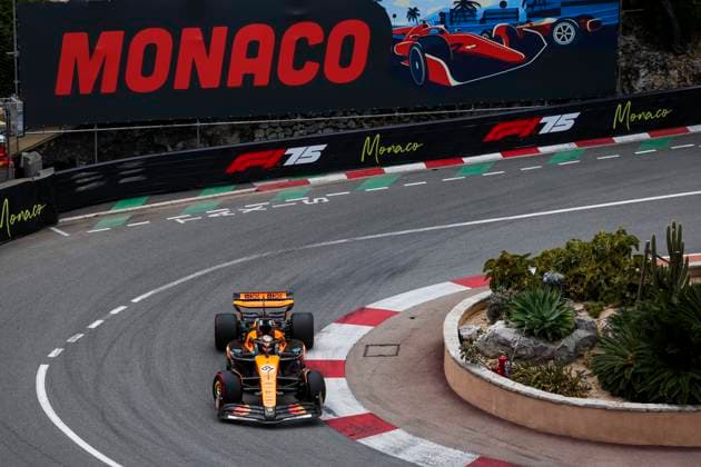 F1 - MONACO GRAND PRIX 2025 81 PIASTRI Oscar (aus), McLaren F1 Team MCL39, action during the Formula 1 Tag Heuer Grand Prix de Monaco, 8th round of the 2025 FIA Formula One World Championship, WM, Weltmeisterschaft from May 23 to 25, 2025 on the Circuit de Monaco, in Monte-Carlo, Monaco - Monte-CarloMonaco  Copyright: xANTONINxVINCENTx