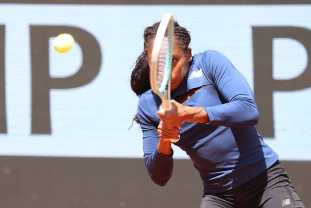 ROLAND GARROS 2025 Thierry Larret MAXPPP - PARIS (75) 23 05 2025 Thierry Larret Maxppp. Tennis. Roland Garros 2025. Internationaux de France de tennis. Stade Roland Garros, Paris (75). Le 23 mai 2025. Entrainement Coco GAUFF vs Amanda ANISIMOVA PARIS (75) PARIS ILE DE FRANCE FRANCE  Copyright: xMAXPPPxThierryxLarretx TLR202505239184 TLR202505239184