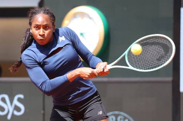 ROLAND GARROS 2025 Thierry Larret MAXPPP - PARIS (75) 23 05 2025 Thierry Larret Maxppp. Tennis. Roland Garros 2025. Internationaux de France de tennis. Stade Roland Garros, Paris (75). Le 23 mai 2025. Entrainement Coco GAUFF vs Amanda ANISIMOVA PARIS (75) PARIS ILE DE FRANCE FRANCE  Copyright: xMAXPPPxThierryxLarretx TLR202505239183 TLR202505239183