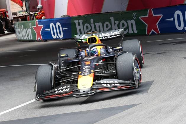 Max Verstappen (Oracle Red Bull Racing), Portier, 1. Freies Training, Grosser Preis von Monaco, Motorsport, Herren, Formel 1, 23.05.2025 Monte Carlo Monaco MCO