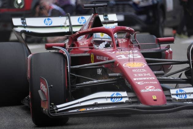 Formel 1 Grand Prix Monaco 2025 23.05.2025, Circuit de Monaco, Monte Carlo, Formel 1 Grand Prix Monaco 2025 ,im Bild Charles Leclerc (MCO), Scuderia Ferrari HP