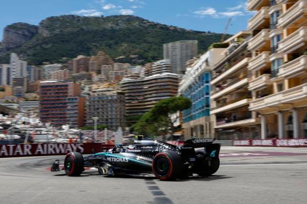 12 Andrea Kimi Antonelli (ITA, Mercedes-AMG Petronas F1 Team), F1 Grand Prix of Monaco at Circuit de Monaco on May 23, 2025 in Monte-Carlo, Monaco. (Photo by HOCH ZWEI) Monte-Carlo Monaco
