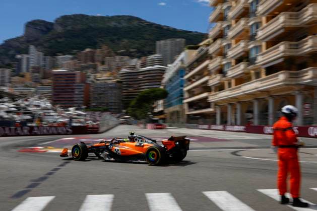 4 Lando Norris (GBR, McLaren F1 Team), F1 Grand Prix of Monaco at Circuit de Monaco on May 23, 2025 in Monte-Carlo, Monaco. (Photo by HOCH ZWEI) Monte-Carlo Monaco