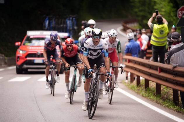 The escape during the stage 13 of the Giro d™Italia from Rovigo to Vicenza, Italy - Friday, May 23, 2025. - cycling.  Copyright: xMarcoxAlpozzi LaPressex