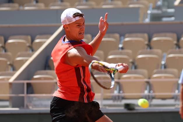 ROLAND GARROS 2025 Thierry Larret MAXPPP - PARIS (75) 23 05 2025 Thierry Larret Maxppp. Tennis. Roland Garros 2025. Internationaux de France de tennis. Stade Roland Garros, Paris (75). Le 23 mai 2025. Entrainement Gael MONFILS vs Holger RUNE PARIS (75) STADE ROLAND GARROS PARIS ILE DE FRANCE FRANCE  Copyright: xMAXPPPxThierryxLarretx TLR202505239560 TLR202505239560