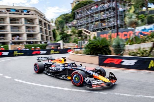 Formel1 GP Monaco Freitag, 23.05.2025 Max Verstappen 1, Oracle Red Bull Racing; Formel1 GP Monaco Freitag, 23.05.2025 Copyright: xBEAUTIFULxSPORTS Erlhofx