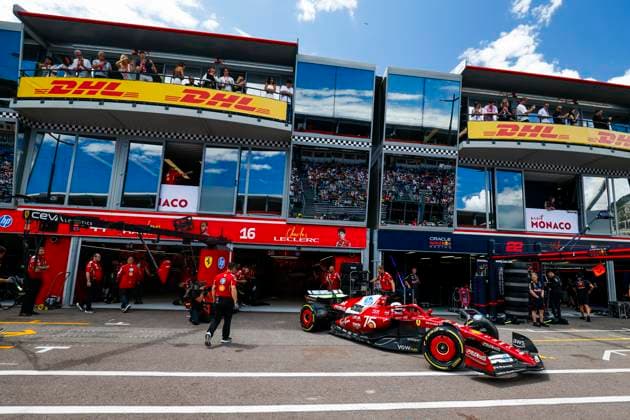 16 Charles Leclerc (MCO, Scuderia Ferrari HP), F1 Grand Prix of Monaco at Circuit de Monaco on May 23, 2025 in Monte-Carlo, Monaco. (Photo by HOCH ZWEI) Monte-Carlo Monaco