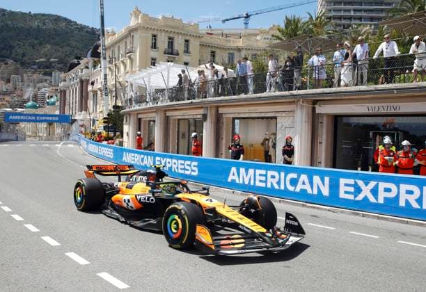 Essais libres formule 1 PHOTOPQR NICE MATIN Dylan Meiffret ; Monaco ; 23 05 2025 ; 82e Grand Prix de Monaco 2025 - Formule 1 essais libres - 4 LANDO NORRIS MCLAREN - F1 Grand Prix Of Monaco Monaco France  Copyright: xPHOTOPQR NICExMATIN MAXPPPxDylanxMeiffretx 20250523NIM0335 20250523NIM0335