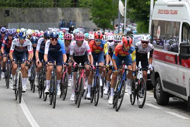 23-05-2025 Giro D italia; Tappa 13 Rovigo - Vicenza; 2025, Israel - Premier Tech; Frigo, Marco; Vicenza - Monte Berico; 