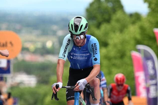 23-05-2025 Giro D italia; Tappa 13 Rovigo - Vicenza; 2025, Decathlon - Ag2r La Mondiale; Prodhomme, Nicolas; Vicenza - Monte Berico; 