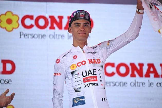 23-05-2025 Giro D italia; Tappa 13 Rovigo - Vicenza; 2025, Uae Team Emirates - Xrg; Del Toro Romero, Isaac; Vicenza - Monte Berico; 