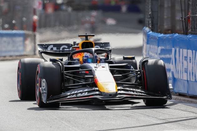 Max Verstappen (Oracle Red Bull Racing) Massenet, 2. Freies Training, Grosser Preis von Monaco, Motorsport, Herren, Formel 1, 23.05.2025 Monte Carlo Monaco MCO