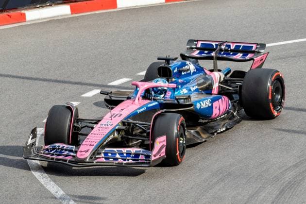 Formel1 GP Monaco Freitag, 23.05.2025 Pierre Gasly 10, BWT Alpine F1 Team; Formel1 GP Monaco Freitag, 23.05.2025 Copyright: xBEAUTIFULxSPORTS Erlhofx